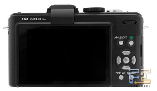 Тыльная сторона корпуса Panasonic Lumix LX5