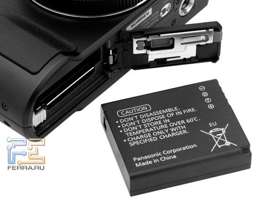 Батарейный отсек Panasonic Lumix LX5