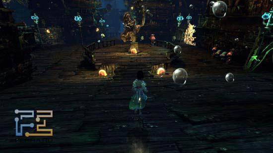 Под водой в Alice: Madness Returns нам предстоит пробыть достаточно долго