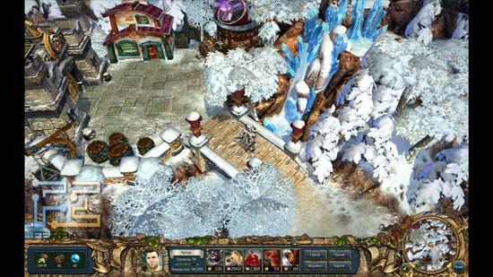 «King’s Bounty: Перекрестки миров» – Увидав почти шестидесятиуровнего героя, обитатели локации попрятались по углам