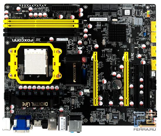 Foxconn A9DA-S: вид сверху