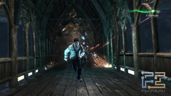 В постановочных сценках Harry Potter and the Deathly Hallows: Part 2 герои могут не только удирать от опасности, но и «отстреливаться» на бегу