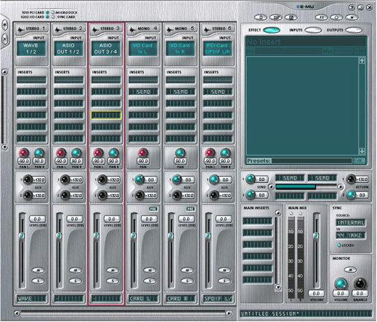 Виртуальная консоль PatchMix DSP