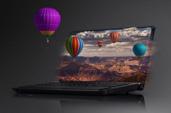 3D-режим Sony VAIO F