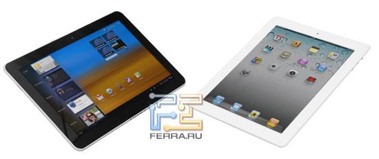 Сравним Galaxy Tab 10.1 и iPad2