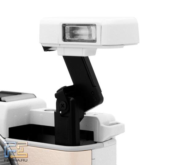 Pentax Q, встроенная вспышка