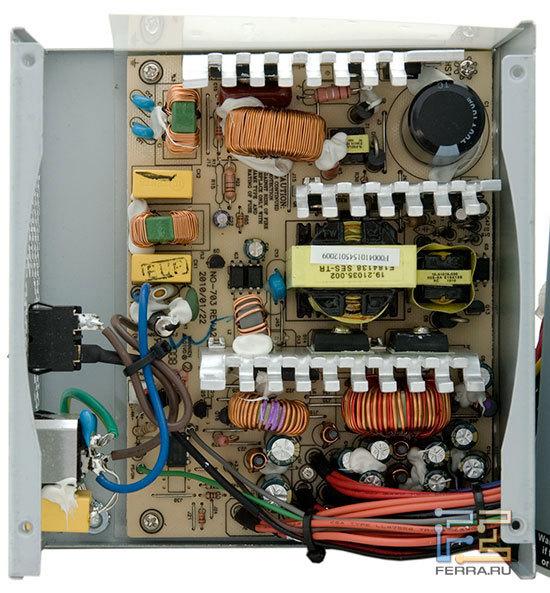 Внутреннее устройство блока ETG ESP-500-12H-A