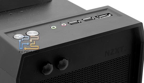 Фронтальная панель оснащена встроенным регулятором оборотов