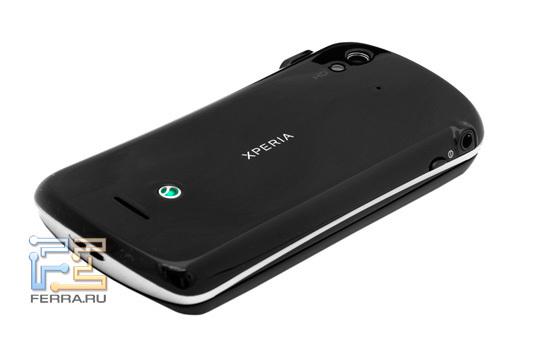 Задняя сторона корпуса Sony Ericsson Xperia pro