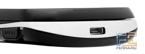 Верхний торец корпуса Sony Ericsson Xperia pro