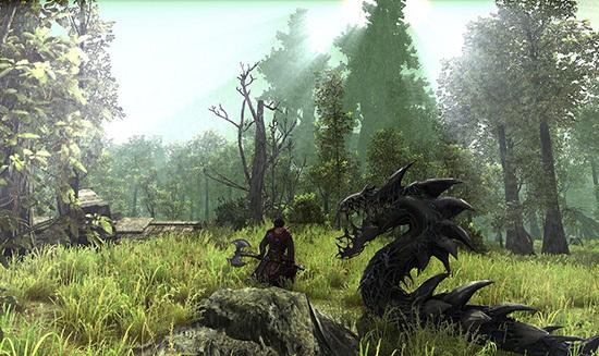 Возникает ощущение, что страшного змея разработчики запихнули не в ту локацию