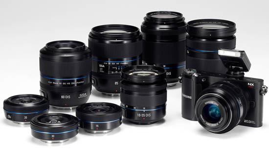Samsung NX200 и внушительный парк оптики