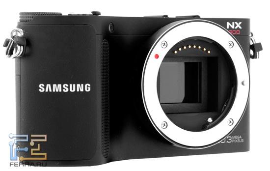 Лицевая сторона корпуса Samsung NX200