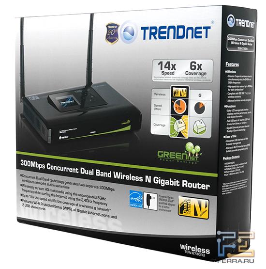 TRENDnet TEW-673GRU — мощная начинка, два диапазона и немаленькая цена