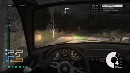 Раллийные этапы в Финляндии в DiRT 3 наиболее опасны с точки зрения обгонов – дороги крайне узкие