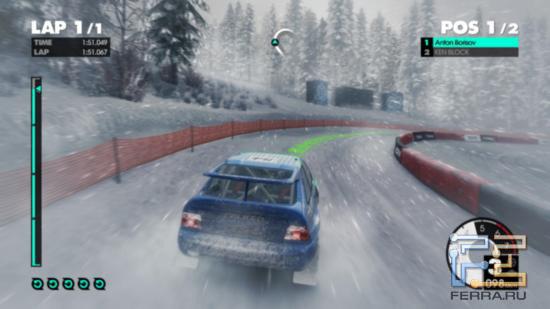 Снежная пурга не помешает одержать победу над одним из самых известных автогонщиков, который в DiRT 3 озвучил немало полезных советов