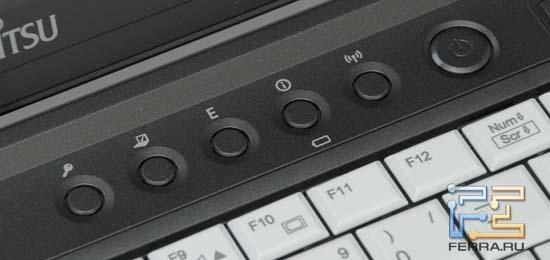 Дополнительные кнопки Fujitsu LIFEBOOK S761