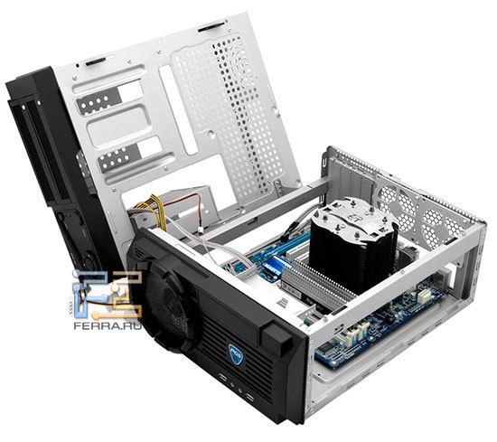 Казалось бы, можно установить в корпус AeroCool QX-2000 башенную систему охлаждения