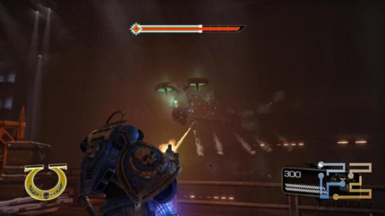 У зеленокожих в Warhammer 40.000: Space Marine есть даже своя техника — например, вот такой боевой дрон