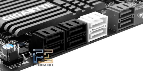 Serial ATA разъемы материнской платы Gigabyte GA-Z68X-UD4-B3