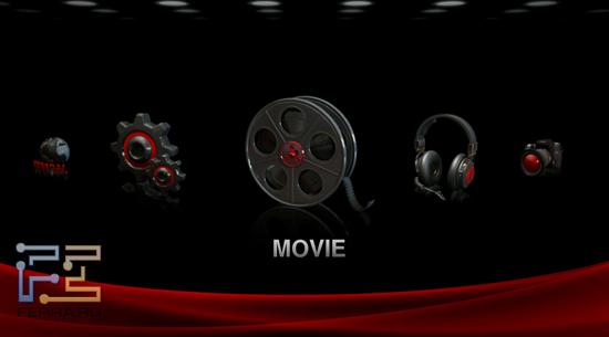 Главное меню TViX-HD N-1