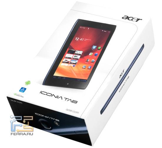 Коробка с Acer Iconia Tab A100