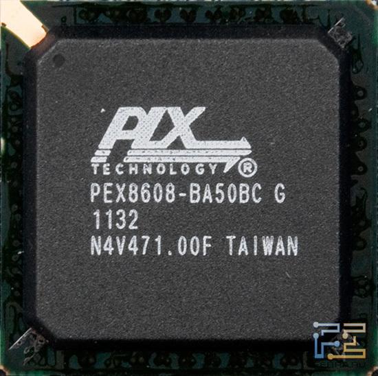 Микросхема, обеспечивающая дополнительные 8 PCI-E линий