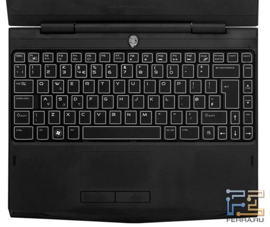 Клавиатура Dell Alienware M11x