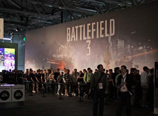 Ради того, чтобы провести с Battlefield 3 хотя бы несколько минут, посетители GamesCom 2011 готовы были часами потеть в очередях