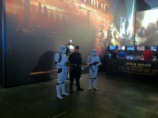 GamesCom 2011 – Имперских штурмовиков гораздо чаще спрашивали о стоимости костюмов, нежели о том, можно ли с ними сфотографироваться
