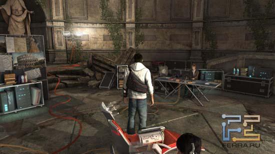 В Assassin's Creed: Brotherhood игрок в любой момент может покинуть средневековую Италию и побегать от лица Десмонда Майлса