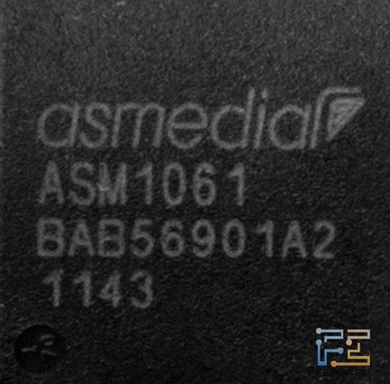 SATA контролер ASMedia ASM1061