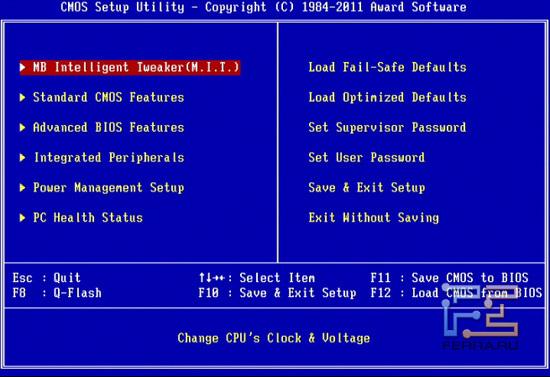 BIOS платы стремительно устаревает