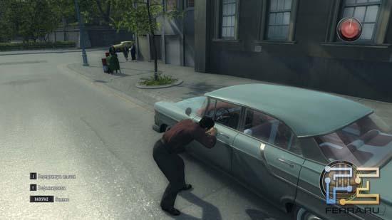 Mafia II: взлом машин оформлен в виде простой мини-игры