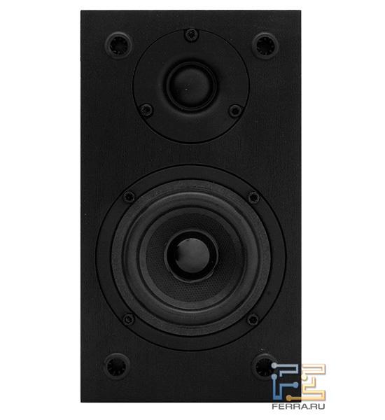 Фронтальный вид на колонки Konoos KNS-D100