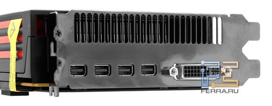 AMD решила, что 6 miniDP, как это было в Eyefinity Edition — немного слишком для домашней видеокарты