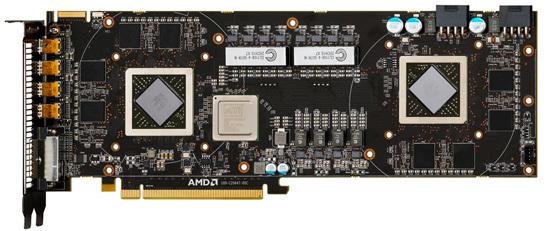 Элементы подсистемы питания сосредоточены в центре видеокарты