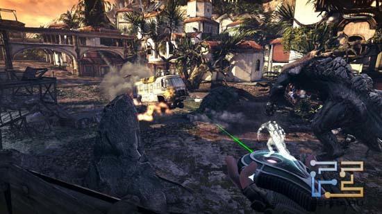 Как потом признается главный герой Bulletstorm, он всегда хотел поуправлять роботом