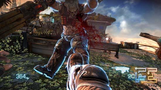 Ботинки Ханта мелькают в Bulletstorm довольно часто