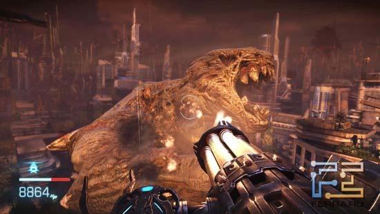 Bulletstorm — Разгневанный динозавр — зрелище не для слабонервных