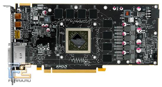 Печатная плата HD 6850