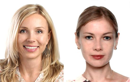 Magdalena Brzakala (Public Relations professional) и Irina Neutert (руководитель отдела продаж в Восточной Европе)