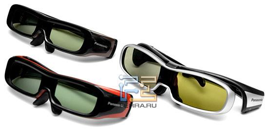 Очки Panasonic для просмотра 3D-фильмов и фотографий