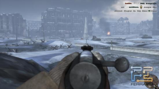 На «зимних» картах в Red Orchestra 2: Heroes of Stalingrad разглядеть врага крайне сложно — маскировочная форма дает о себе знать