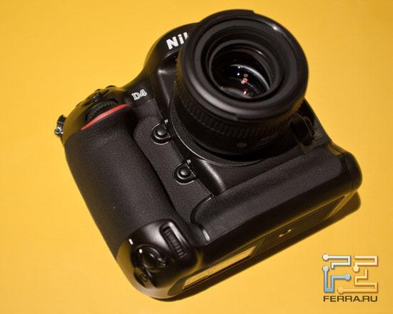 Живые фотографии Nikon D4 с выставки CES 2012