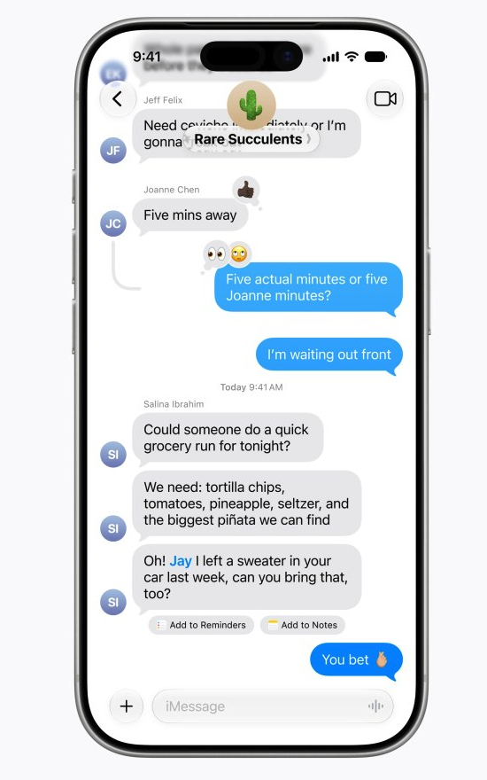 Кратко о крупном обновлении ИИ Apple Intelligence для iPhone, iPad, Mac