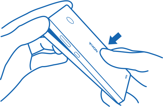 Снять заднюю панель Nokia X не так-то просто