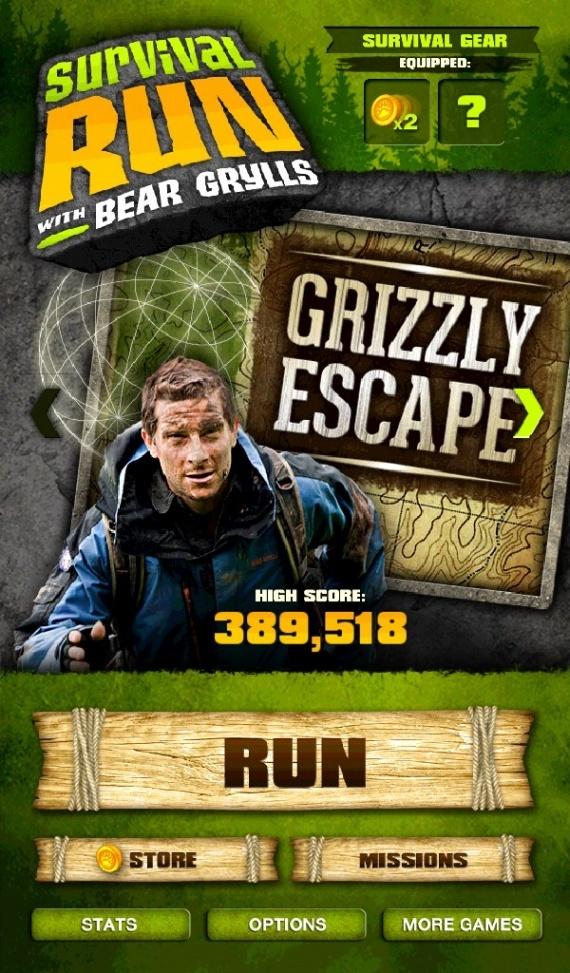 «Survival Run with Bear Grylls». Хочешь жить — умей вертеться
