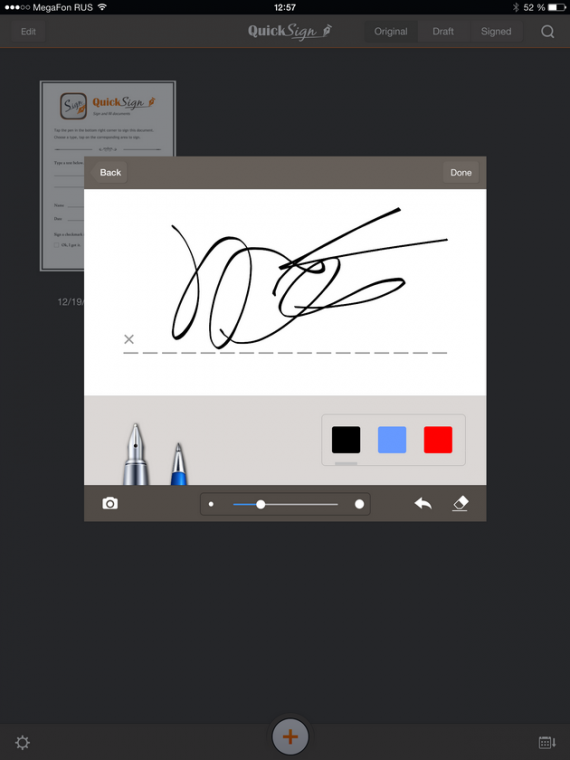 QuickSign Pro - Sign and Fill PDF Documents - подписываем с легкостью
