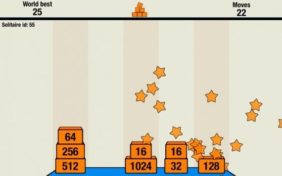 Пасьянс. Дикая смесь Паука и 2048